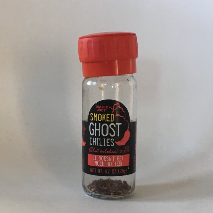 photo of Trader Joe's Smoked Ghost Chiles shared by @groundturmeric on  30 Sep 2021 - review