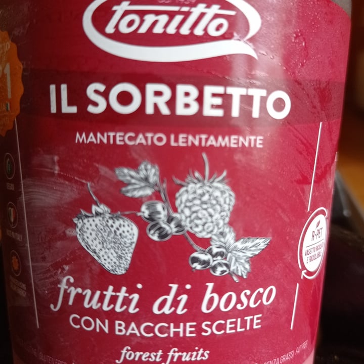 photo of Tonitto il sorbetto frutti di bosco shared by @nospecismo on  28 Aug 2022 - review