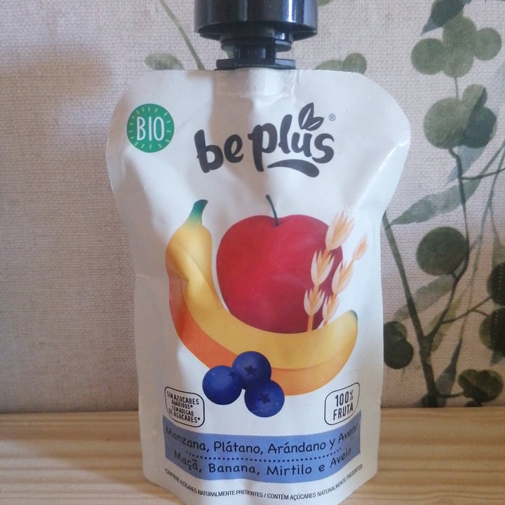 photo of Be plus Fruit puree with oats - Apple, Banana, Blueberries and Organic Oats shared by @jessvv on  01 Apr 2022 - review