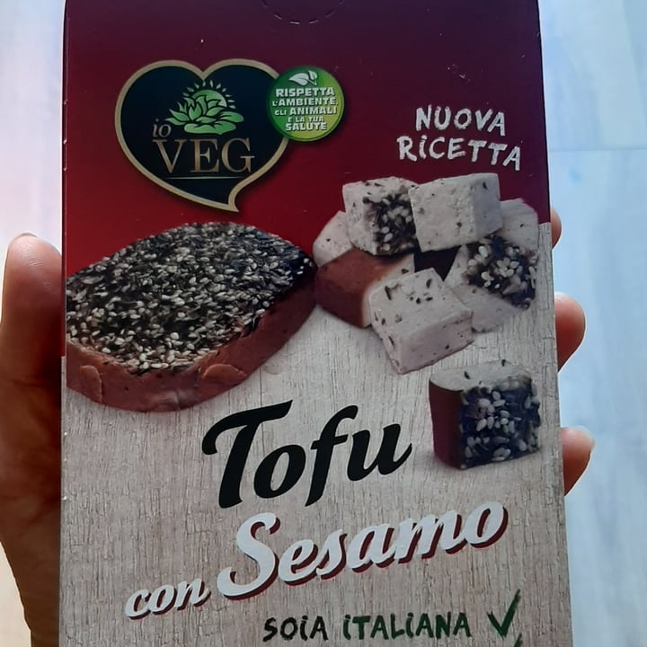 photo of ioVEG Tofu con sesamo shared by @zetasimo83 on  27 Sep 2022 - review