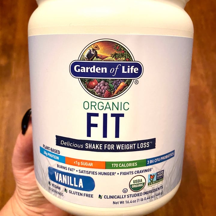 photo of Garden of Life Organic Fit Protein Shake Vanilla shared by @sicksoaps on  08 May 2020 - review