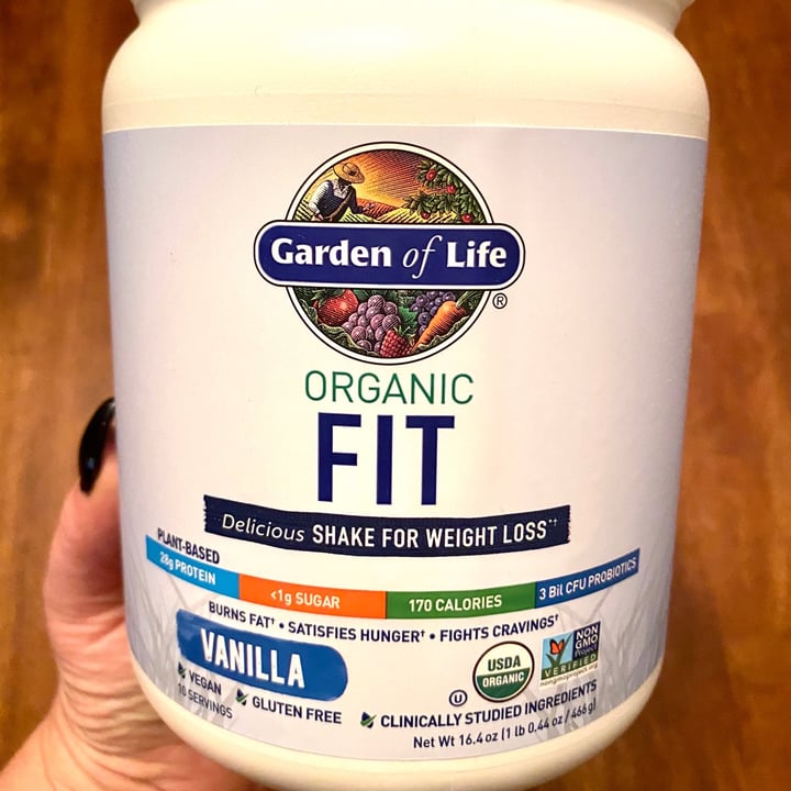 review photo of Garden of Life Organic Fit Protein Shake Vanilla shared by @sicksoaps on 08 May 2020 - review