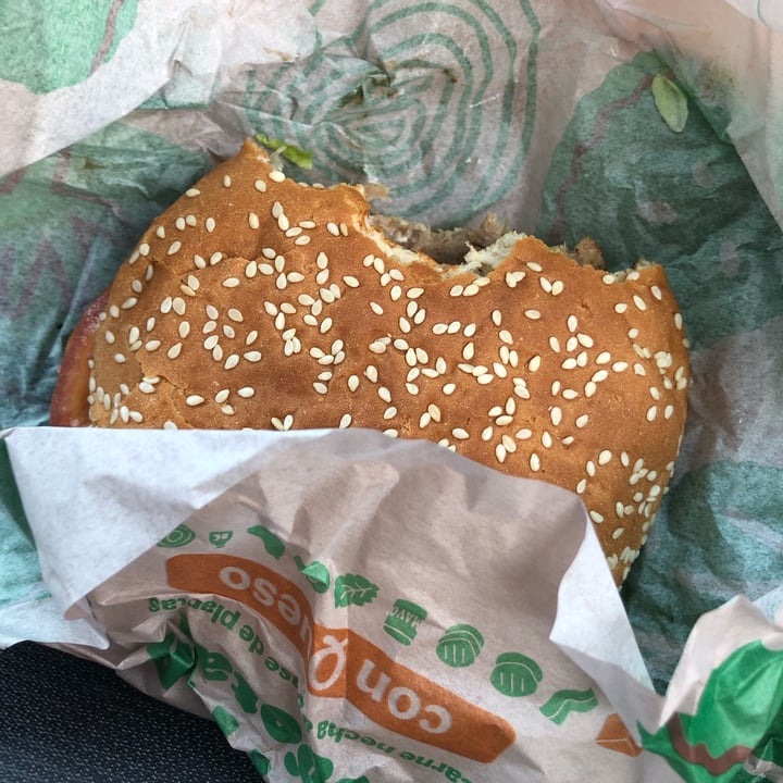 photo of Burger King Whopper Vegetal shared by @soffl on  26 Sep 2021 - review