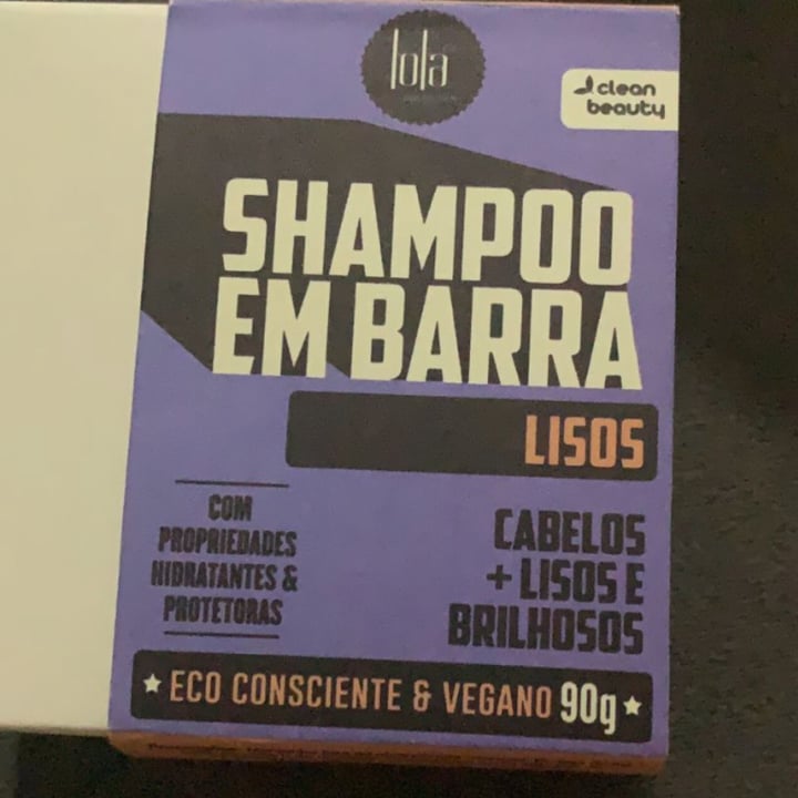 photo of Lola Cosmetics Shampoo Em Barra Lisos shared by @barrezende on  16 Nov 2021 - review