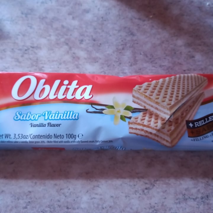review photo of Oblita Obleas sabor vainilla shared by @anaferreyra on 10 Mar 2022 - review