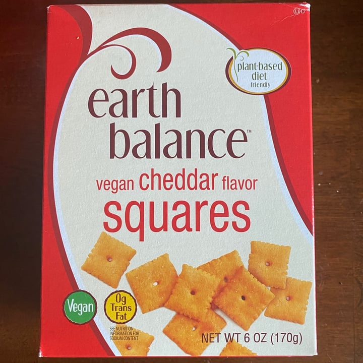 photo of Earth Balance Vegan Cheddar Flavor Squares shared by @serenben on  24 Jun 2021 - review