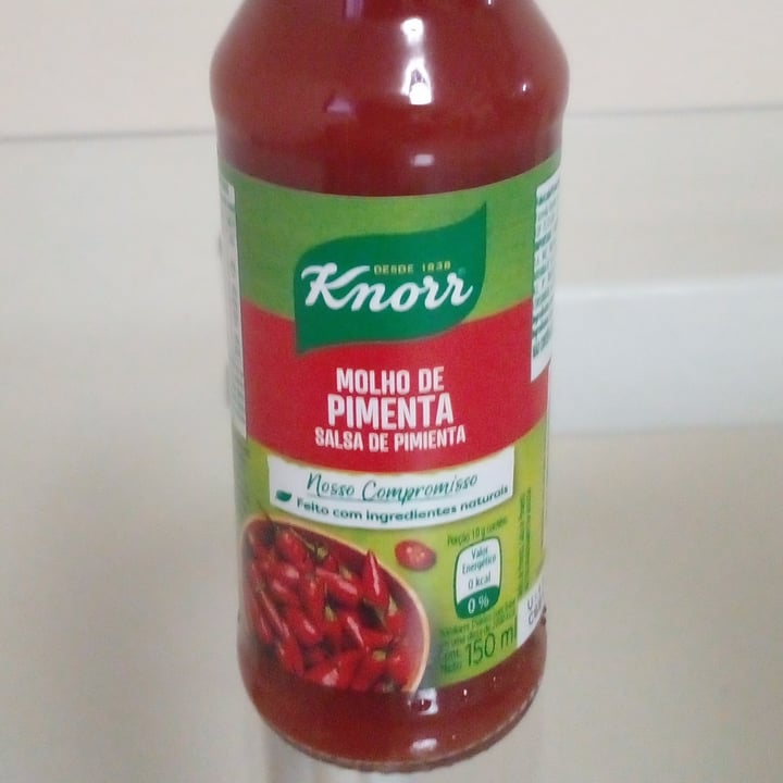 photo of Knorr Molho de pimenta shared by @moraes on  22 Apr 2022 - review