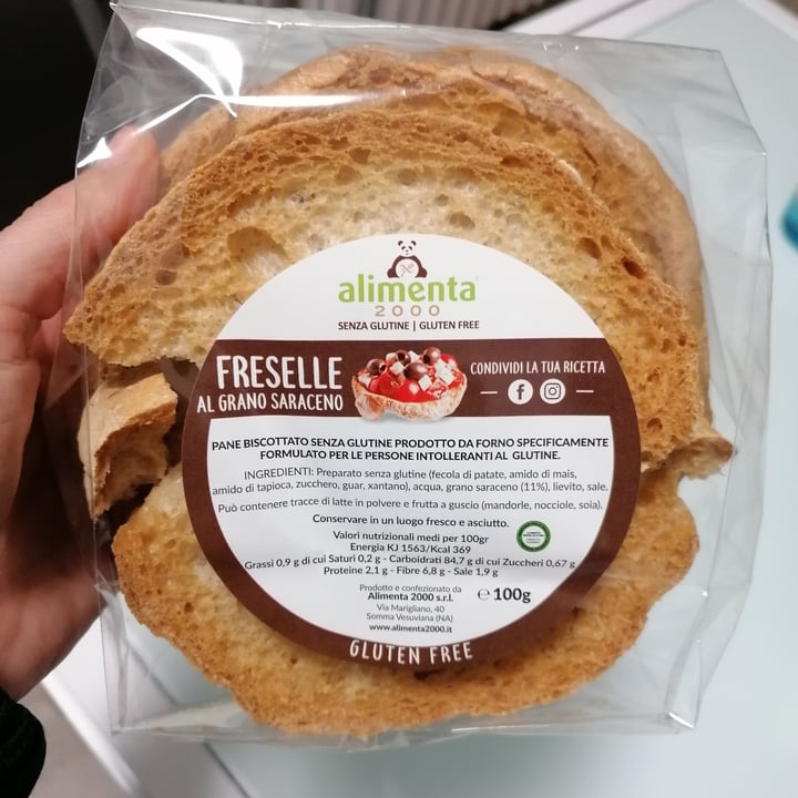 photo of alimenta Gluten free friselle shared by @beatricericciolini on  30 Apr 2022 - review