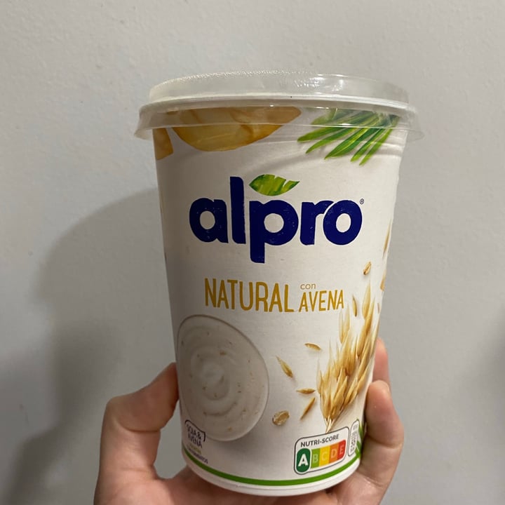 photo of Alpro Yogurt Natural con Avena shared by @fernandassj on  06 Jul 2020 - review