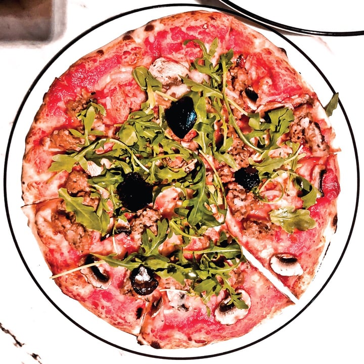 photo of PizzaExpress Mushroom & Fennel Omnimince shared by @alettertovegans on  25 Jun 2019 - review