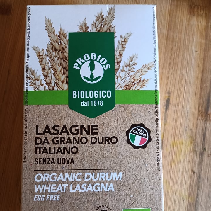 review photo of Probios Lasagne Di Grano Duro shared by @cristinapavesi on 08 Apr 2022 - review