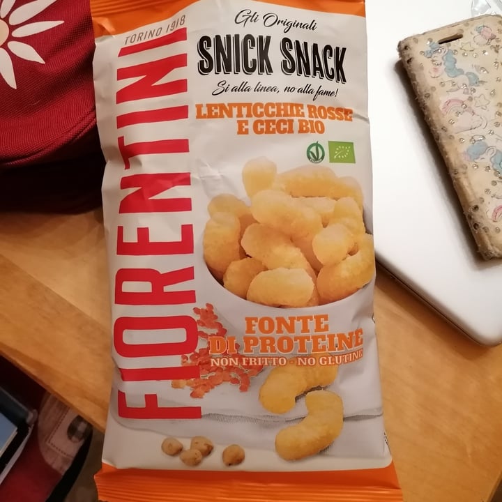 photo of Fiorentini Bio snick snack lenticchie rosse e ceci shared by @alevale on  05 Oct 2022 - review