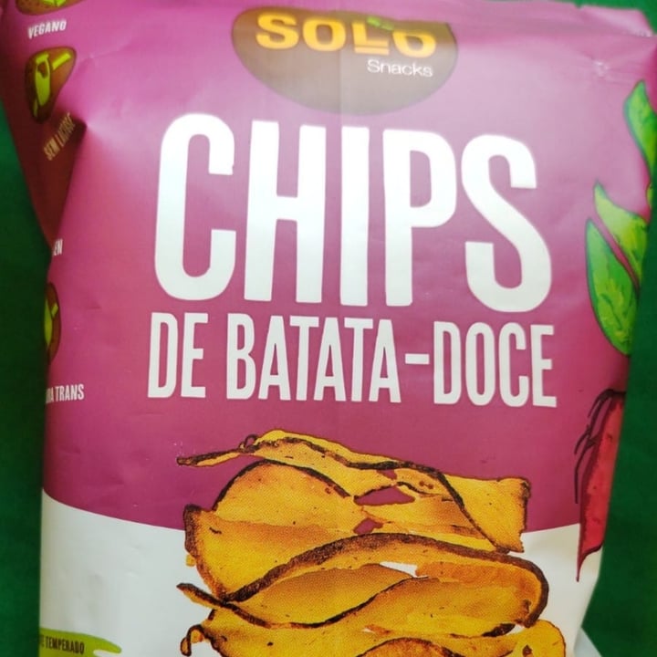 photo of Solo snacks Chips De Batata Doce shared by @vaniamaria on  05 May 2022 - review