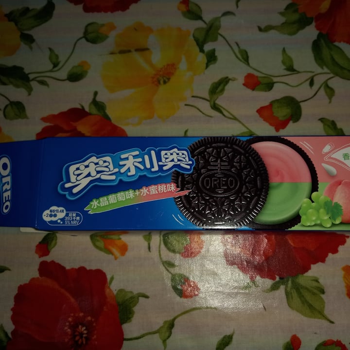 photo of  Mondelēz International Oreo uva e pesca shared by @ollivia on  12 Nov 2022 - review