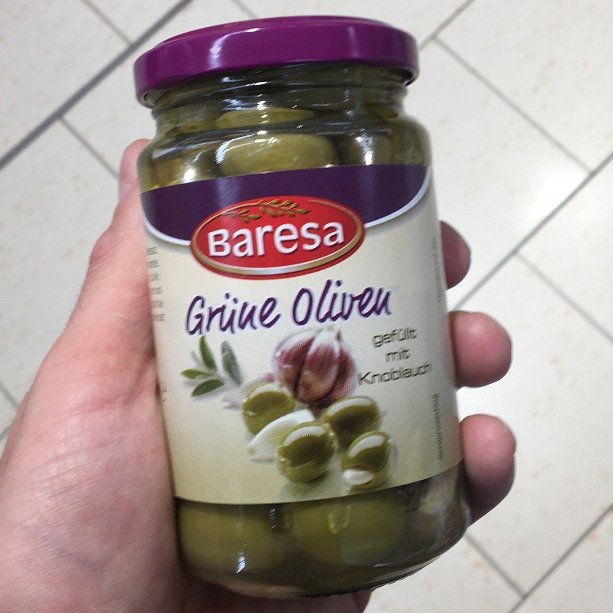 Baresa grüne Oliven gefüllt mit Knoblauch Reviews | abillion