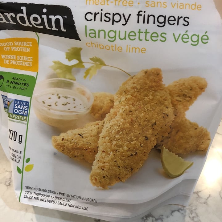 photo of Gardein Crispy Fingers - Chipotle Lime shared by @threelittlebirdsfarm on  01 Nov 2021 - review