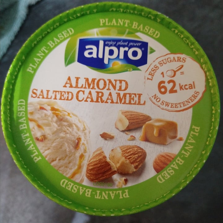 photo of Alpro Almond Salted Caramel Ice Cream shared by @rochelle1066 on  10 Dec 2020 - review