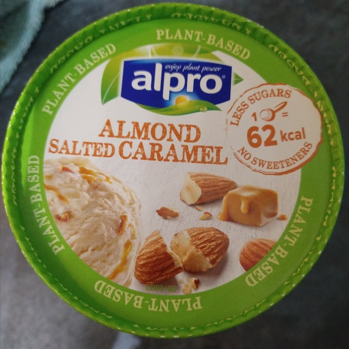 review photo of Alpro Almond Salted Caramel Ice Cream shared by @rochelle1066 on 10 Dec 2020 - review
