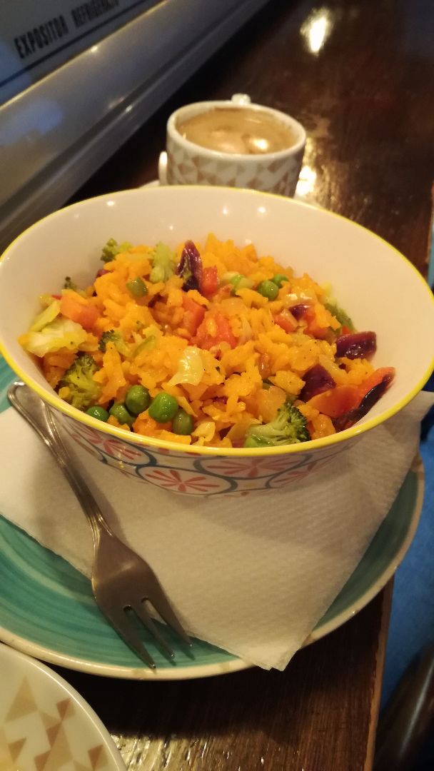 photo of Salamanca Magenta Cafe & Bar Arroz con verduras shared by @vegan-vegan on  30 Nov 2019 - review