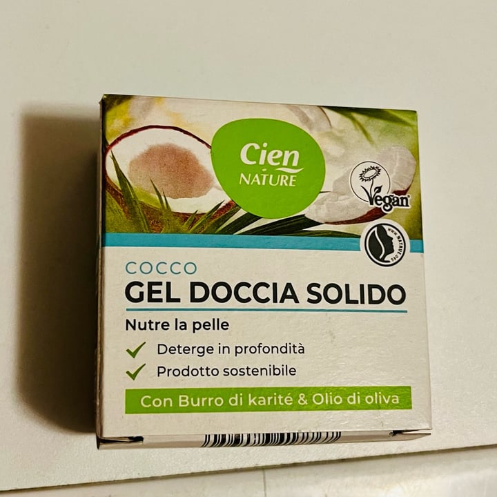 photo of Cien nature Gel Doccia Solido Cocco shared by @aleblackdevil on  24 Jun 2022 - review