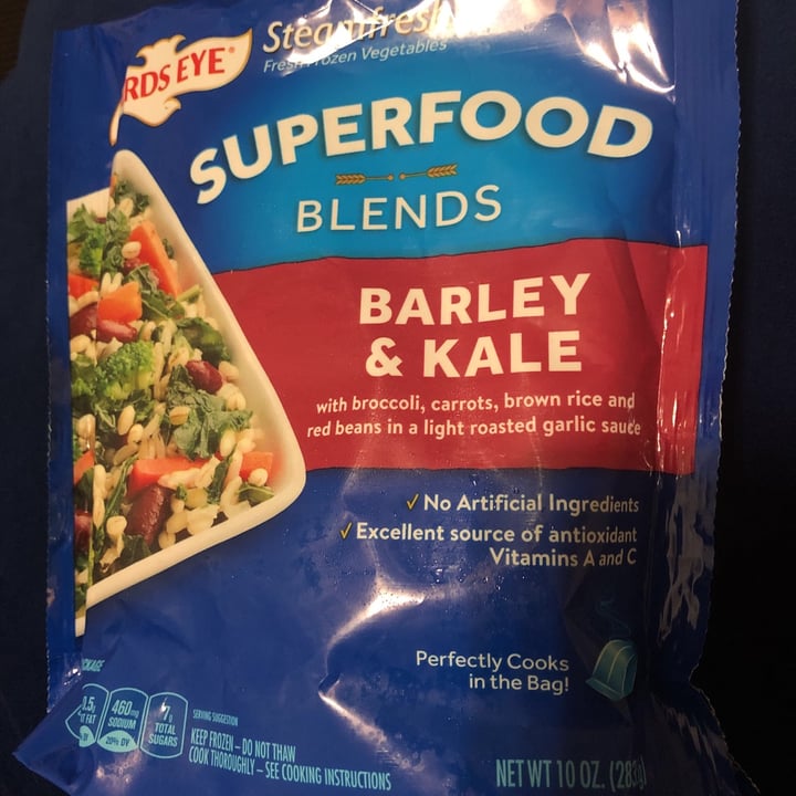 review photo of BirdsEye Superfood Blends Barley and Kale shared by @kaycelovesveggies on 09 Oct 2020 - review