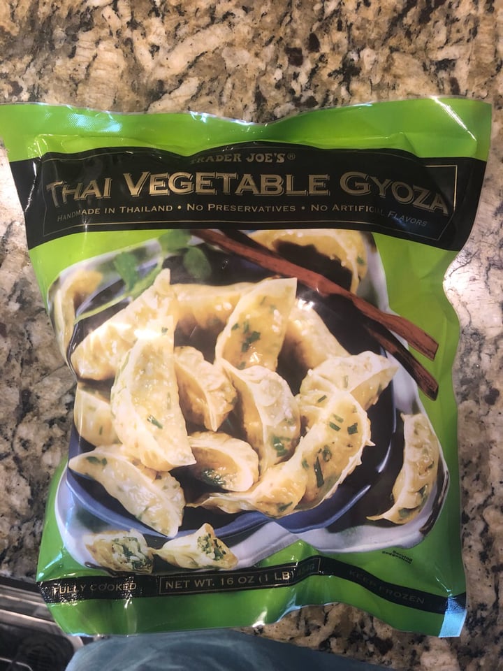 photo of Trader Joe's Thai Vegetable Gyoza shared by @macks on  24 Nov 2019 - review