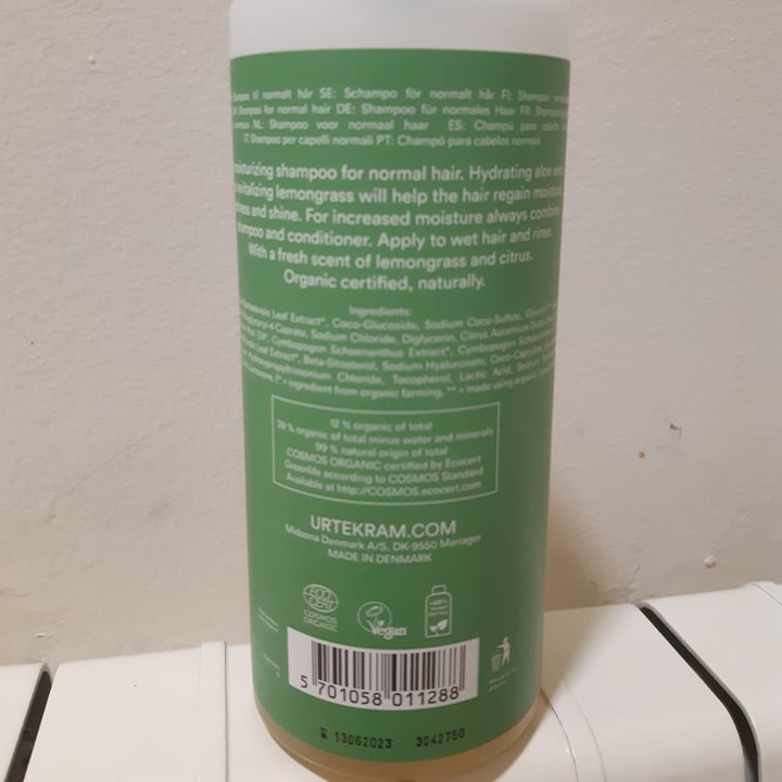 photo of Urtekram Champu Aloe & lemongrase shared by @espurna on  18 Mar 2022 - review