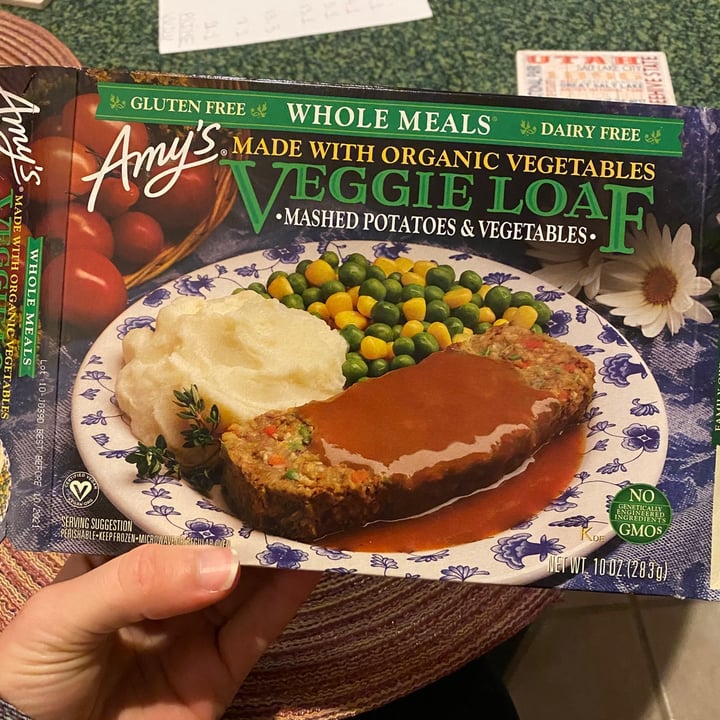 photo of Amy’s Amy’s Veggie Loaf shared by @curvycarbivore on  15 Jan 2021 - review