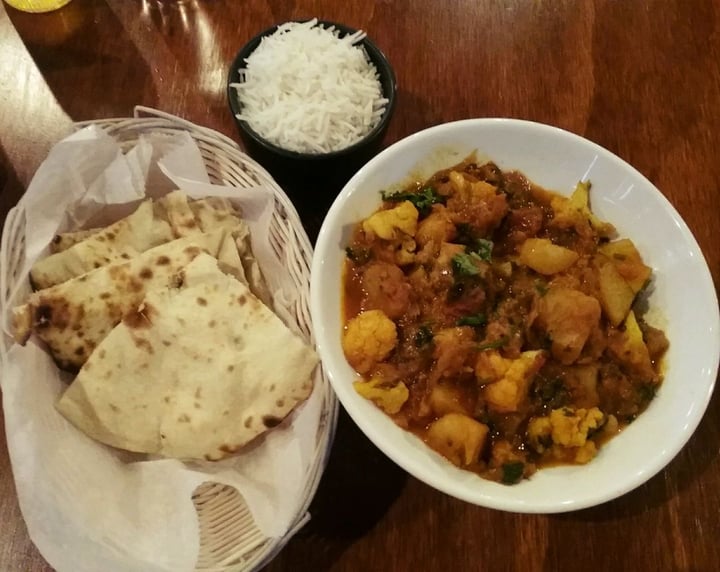 photo of Persis Biryani Indian Grill Aloo Gobhi Masala shared by @4evervegan on  02 Sep 2019 - review