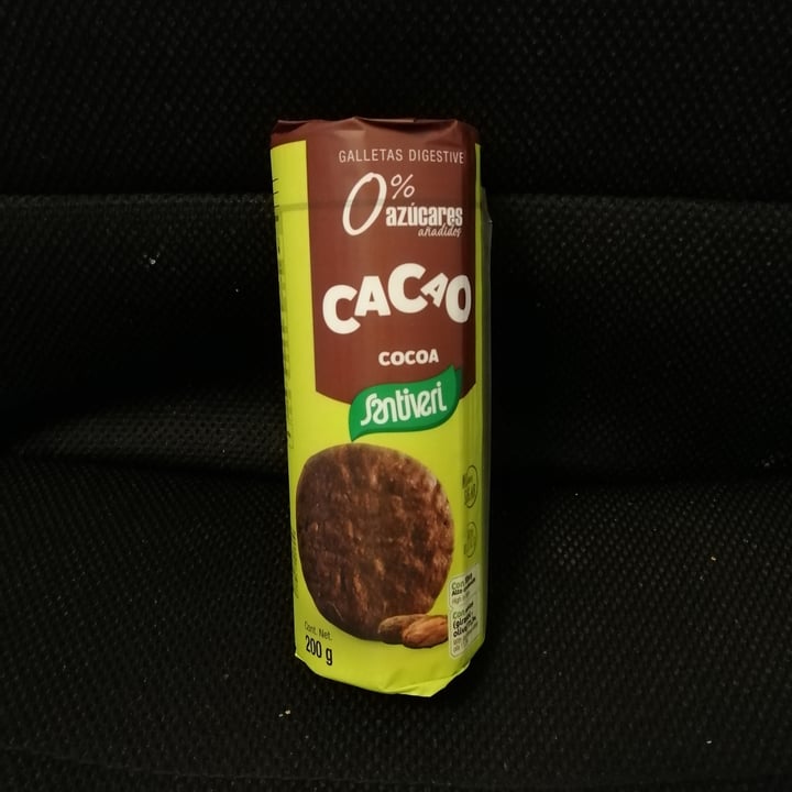 review photo of Santiveri Galletas Digestive al Cacao shared by @xandavegan on 15 Apr 2022 - review