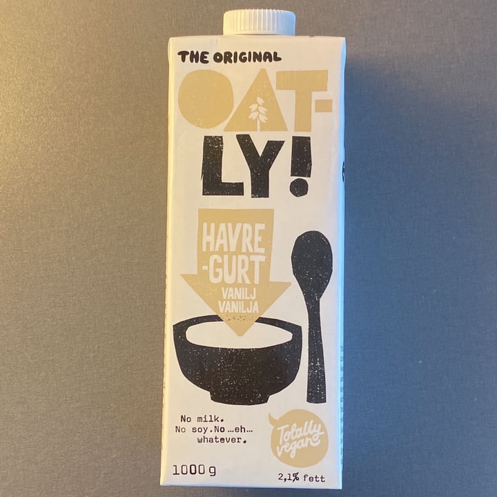 photo of Oatly Havregurt vanilj shared by @torrebadell on  05 Mar 2022 - review