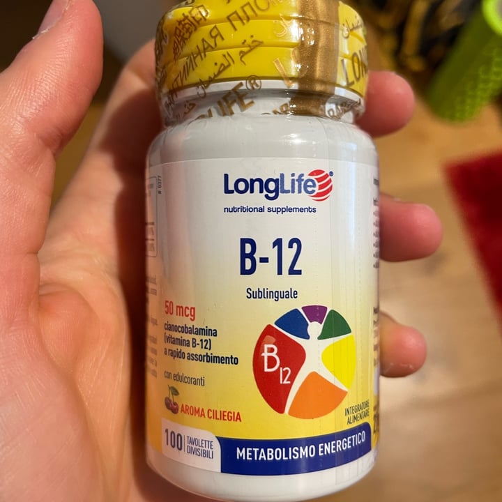 photo of Longlife B-12 50 mcg shared by @annachiarastenico on  16 Jun 2022 - review