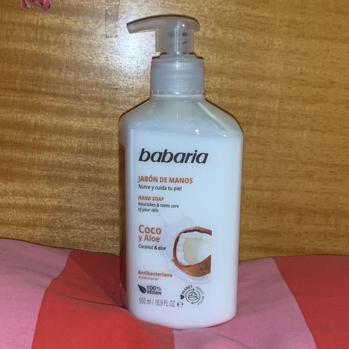 review photo of Babaria Jabón de manos de coco y aloe shared by @prilevy on 05 Jul 2022 - review