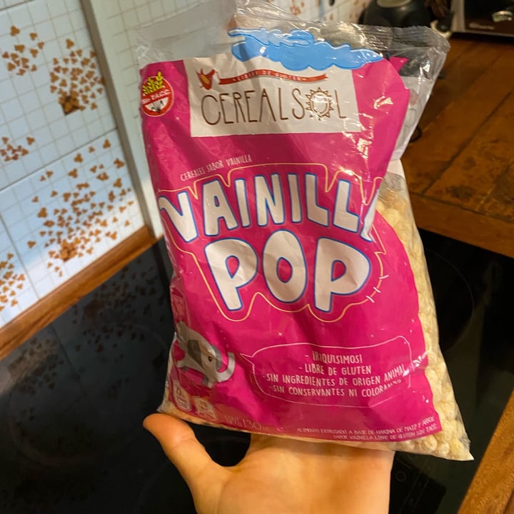 photo of Cerealsol Vainilla pop shared by @inespressable on  07 Feb 2022 - review
