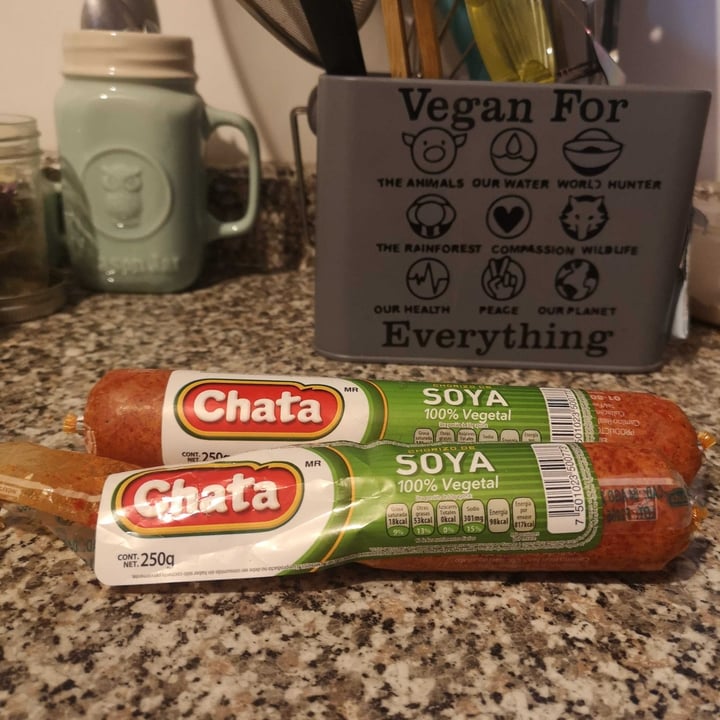 photo of La Chata Chorizo de soya shared by @aleegz on  23 Jul 2020 - review