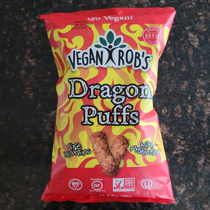 photo of Vegan Rob's Dragon Puffs shared by @yourfriendjen on  12 Nov 2022 - review