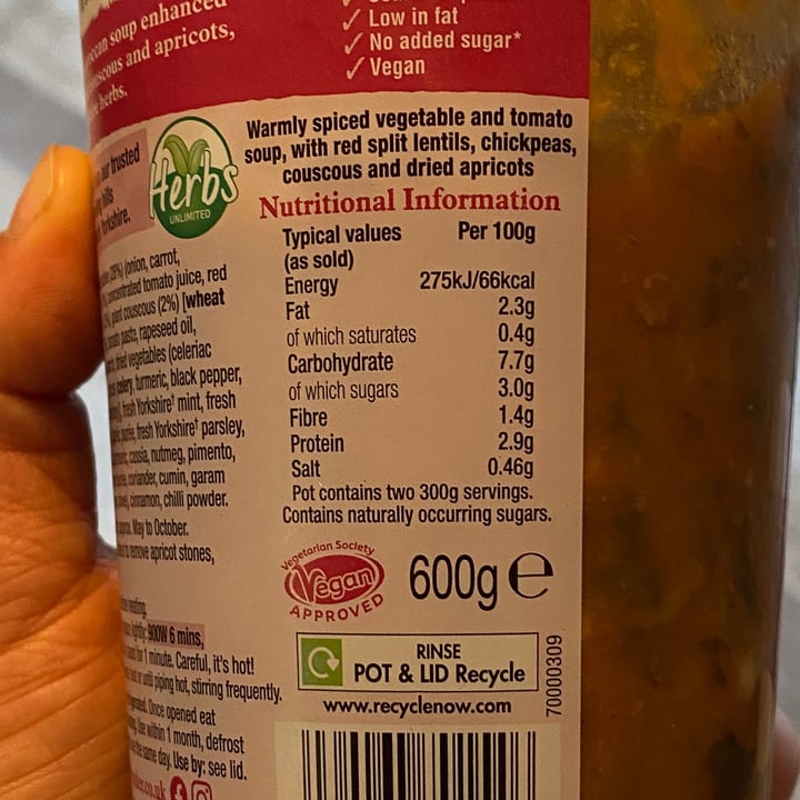 review photo of Yorkshire Provender Moroccan Vegetable Tagine shared by @anaitasharifi on 07 Jun 2022 - review