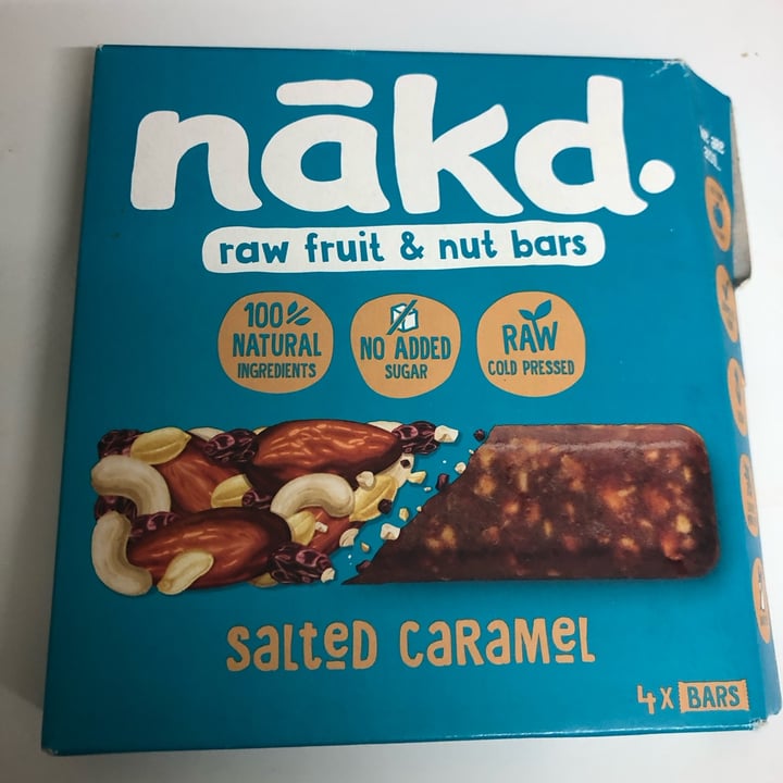 photo of Nākd. Salted Caramel shared by @claudiaalmeida on  27 Sep 2022 - review