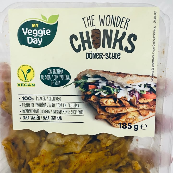 review photo of My veggie day The Wonder Chunks Döner Style shared by @mikelpro on 19 Jul 2021 - review