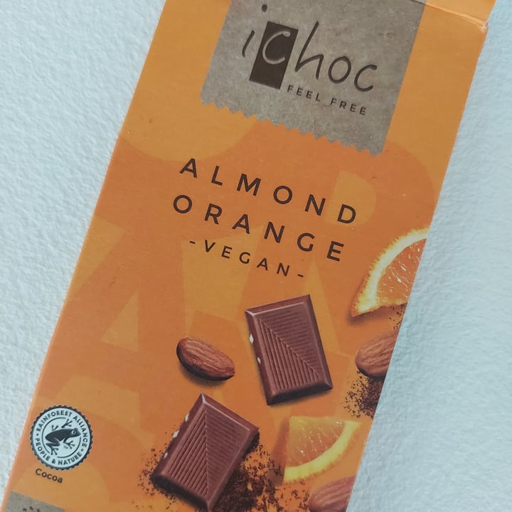 review photo of iChoc Almond Orange Vegan Chocolate shared by @krishone on 15 Apr 2022 - review