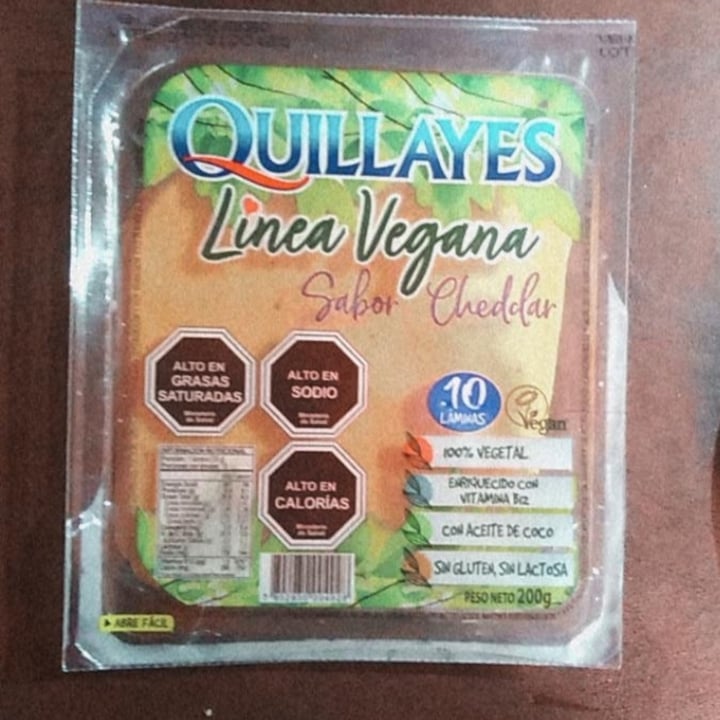 review photo of Quillayes Queso Sabor Cheddar shared by @catalinafg on 04 May 2020 - review