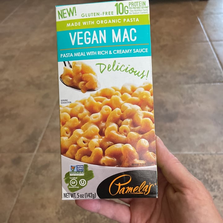 photo of Pamela’s Vegan Mac shared by @vb on  26 Jun 2021 - review