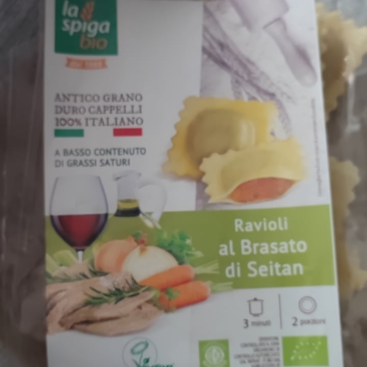 review photo of La Spiga Bio Ravioli al brasato di seitan shared by @saral1998 on 16 Mar 2022 - review