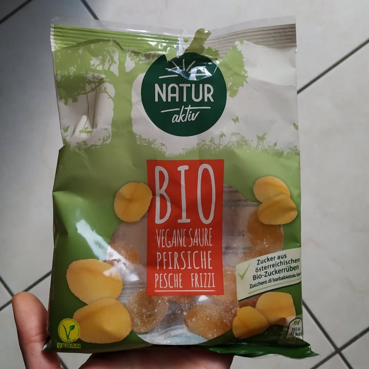 photo of Natur Aktiv Bio saure Pfirsiche shared by @gracefulvegan on  09 Dec 2021 - review