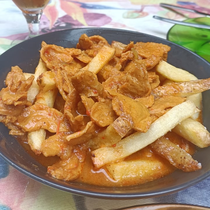 photo of La Galla Tasca Vegana tiras de no pollo shared by @lidiamanrique95 on  22 Sep 2022 - review
