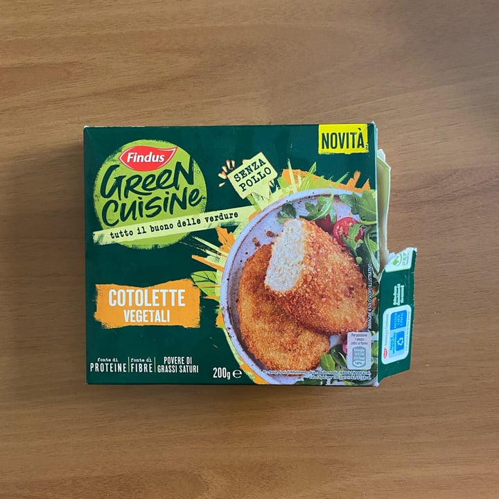 photo of Findus Cotolette vegetali shared by @faaa on  26 Jun 2022 - review