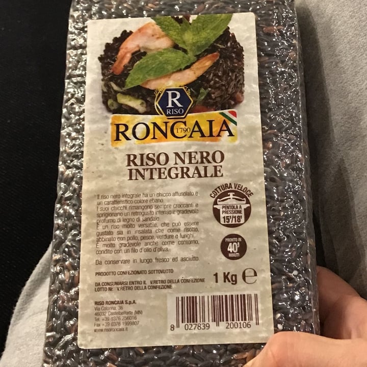 review photo of Roncaia Riso Nero Integrali shared by @anaribas on 07 May 2022 - review