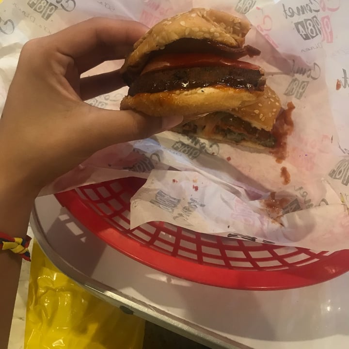 review photo of COMET 984 - 50's Diner Vegan BBQ Burger shared by @diatomea on 08 Nov 2022 - review