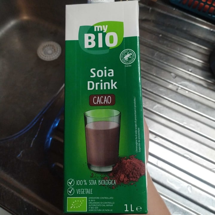 photo of My Bio Soia drink cacao shared by @mikalma on  12 Feb 2022 - review