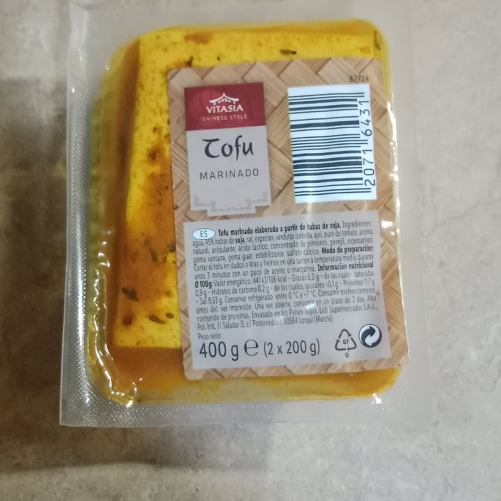 review photo of VitAsia Tofu marinato shared by @artesaniamadrenatura on 09 Jan 2022 - review